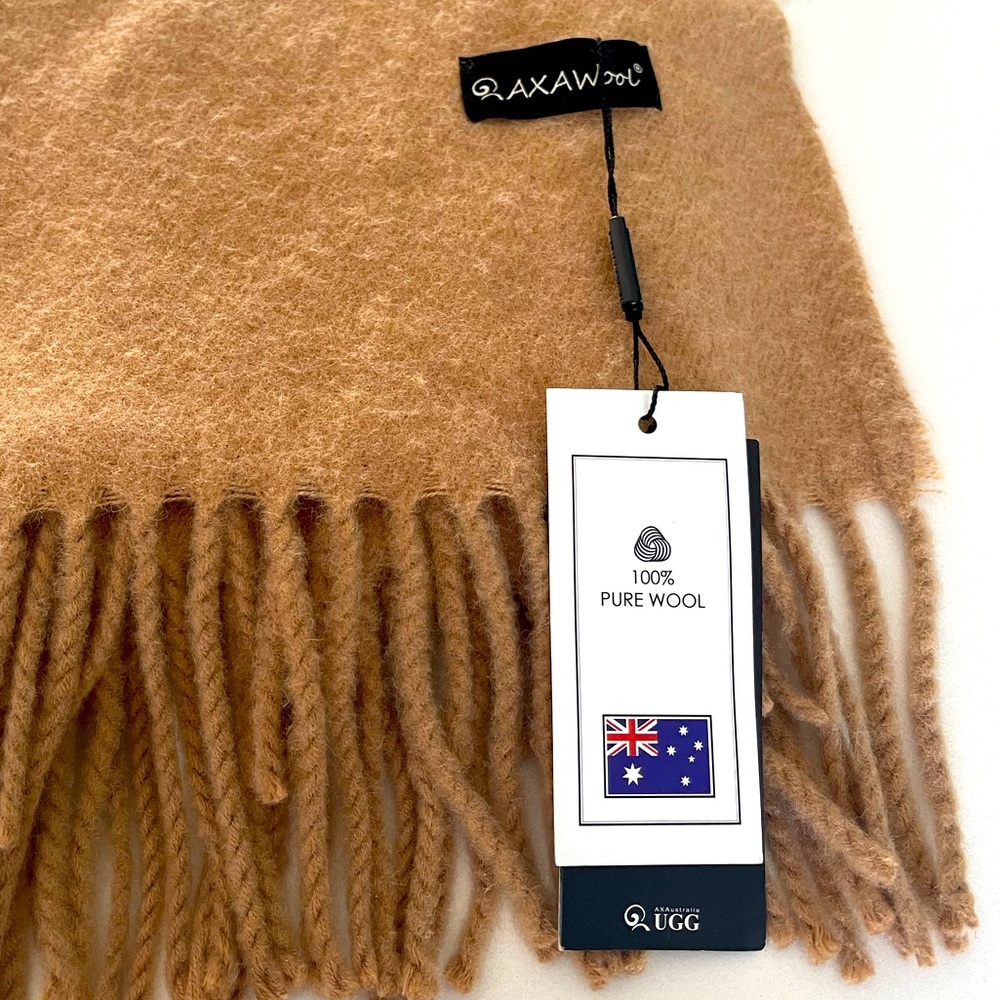 AXA Wool 100% Australian lambs wool scarf